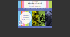 Desktop Screenshot of glenparkfestival.com